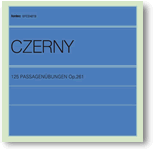 CZERNY　125 PASSAGENUBUNGEN Op.261